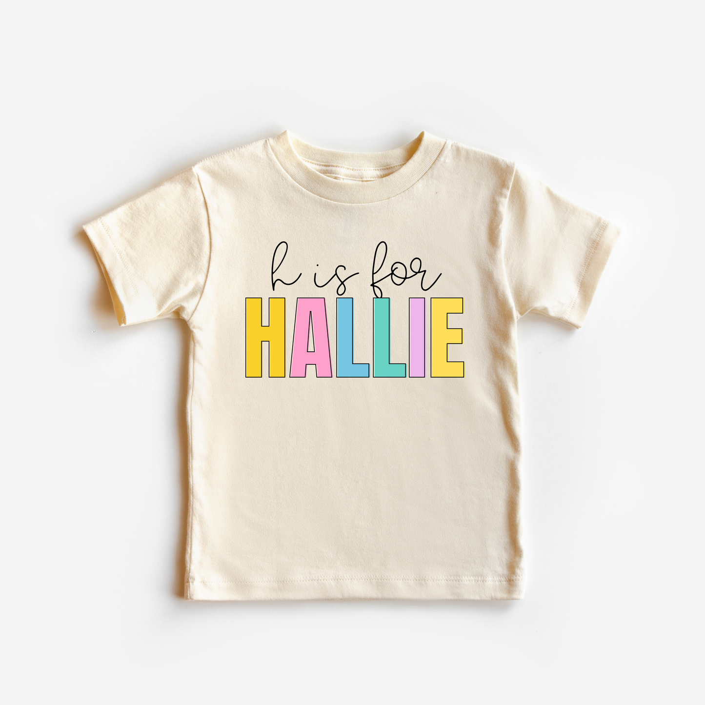 Pastel Name Tee