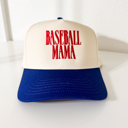 Baseball Mama Vintage Hat
