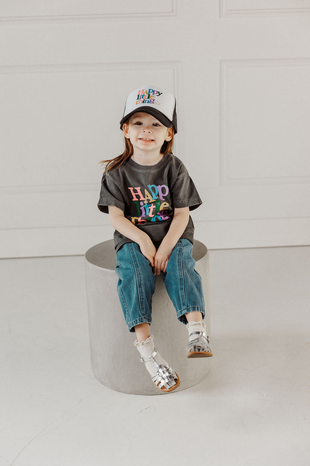 Happy Little Thing Kid's Trucker Hat