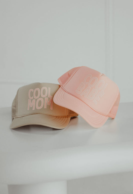 Cool Mom Nude (pink) Trucker Hat