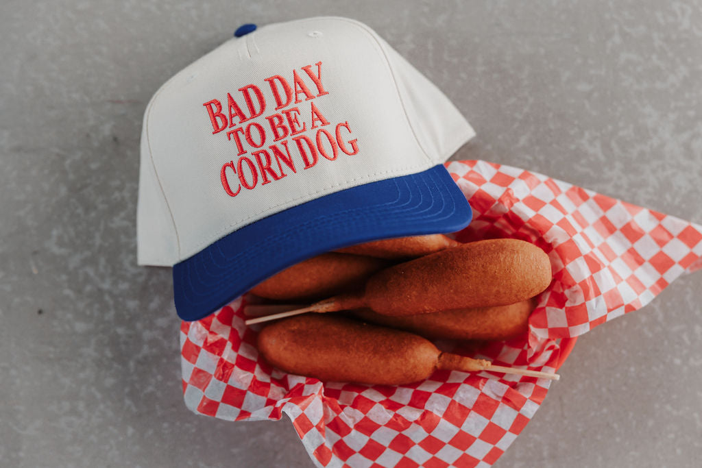 Bad Day to be a Corn Dog Vintage Hat