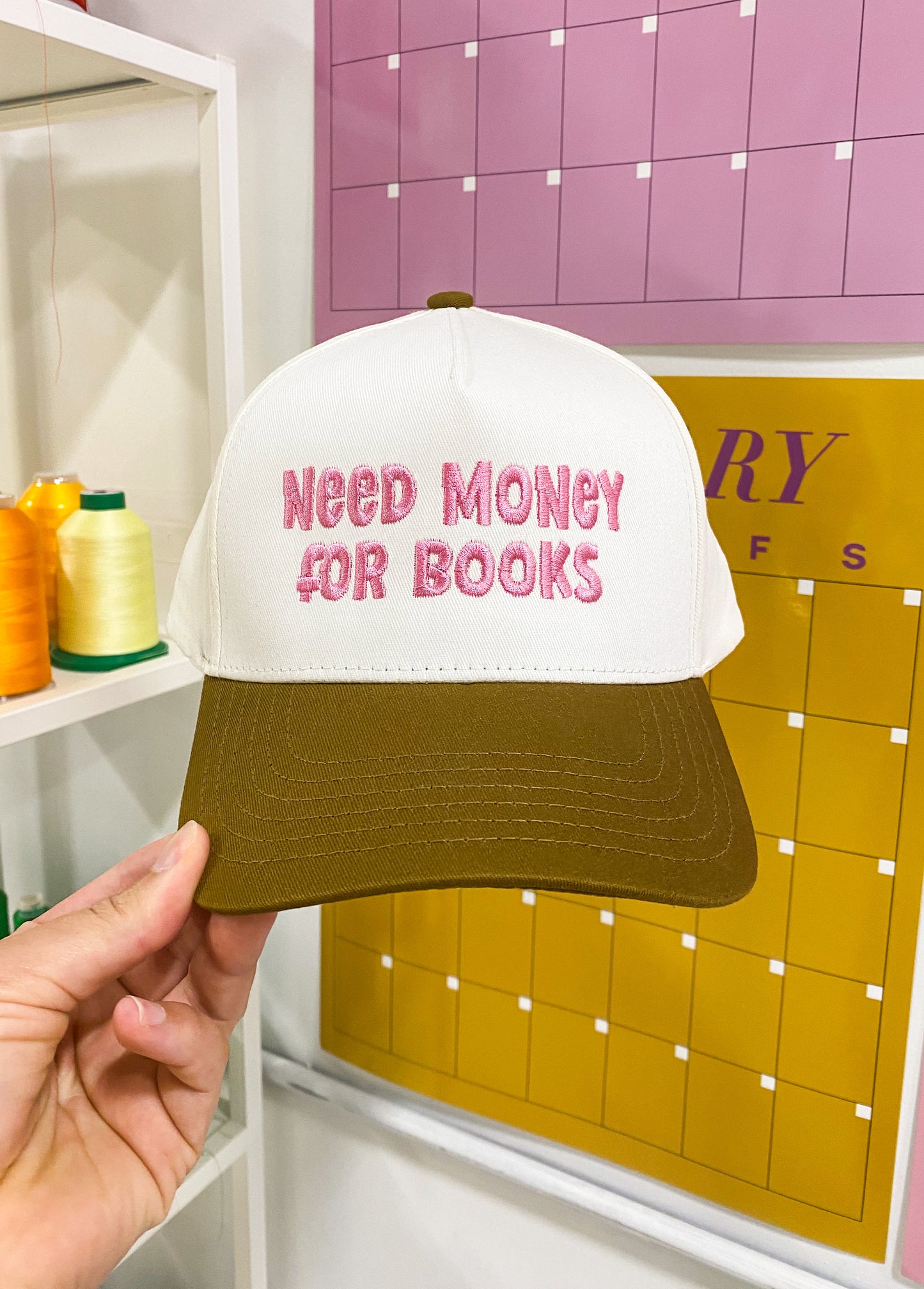Need $ for books Hat