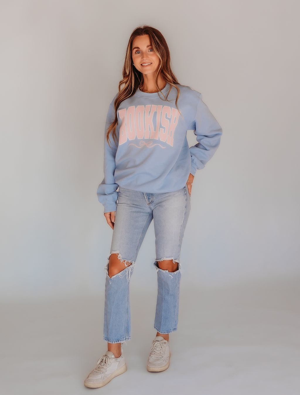 Bookish Blue Sweatshirt