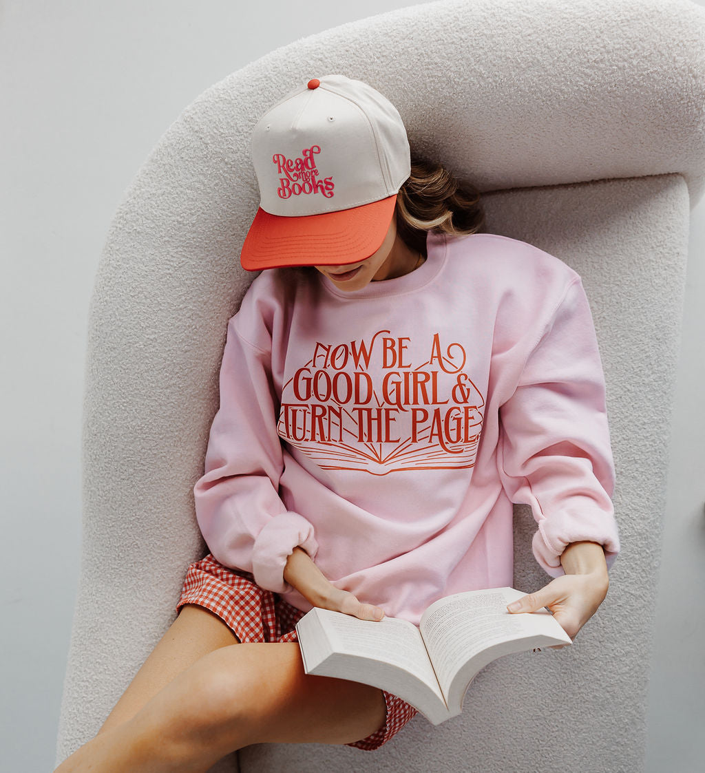 Turn The Page Book Sweatshirt