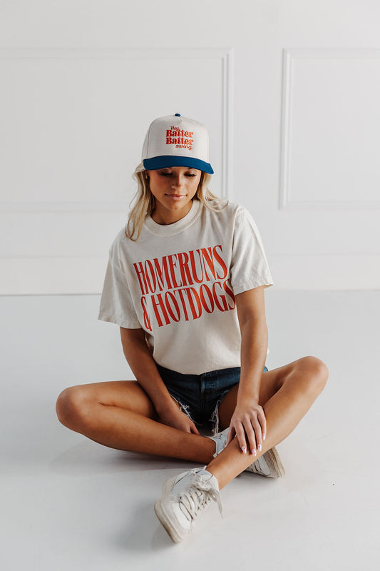 Home Runs & Hot Dogs Women's Graphic Tee