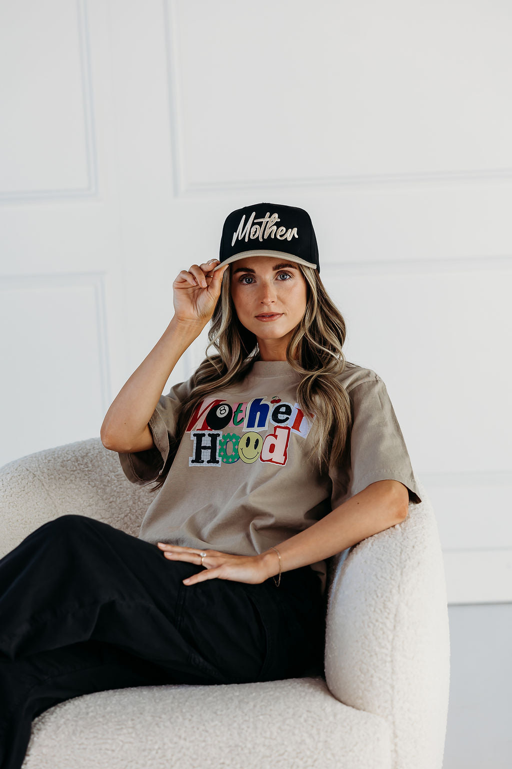 MotherHood Retro Oversized Graphic Tee