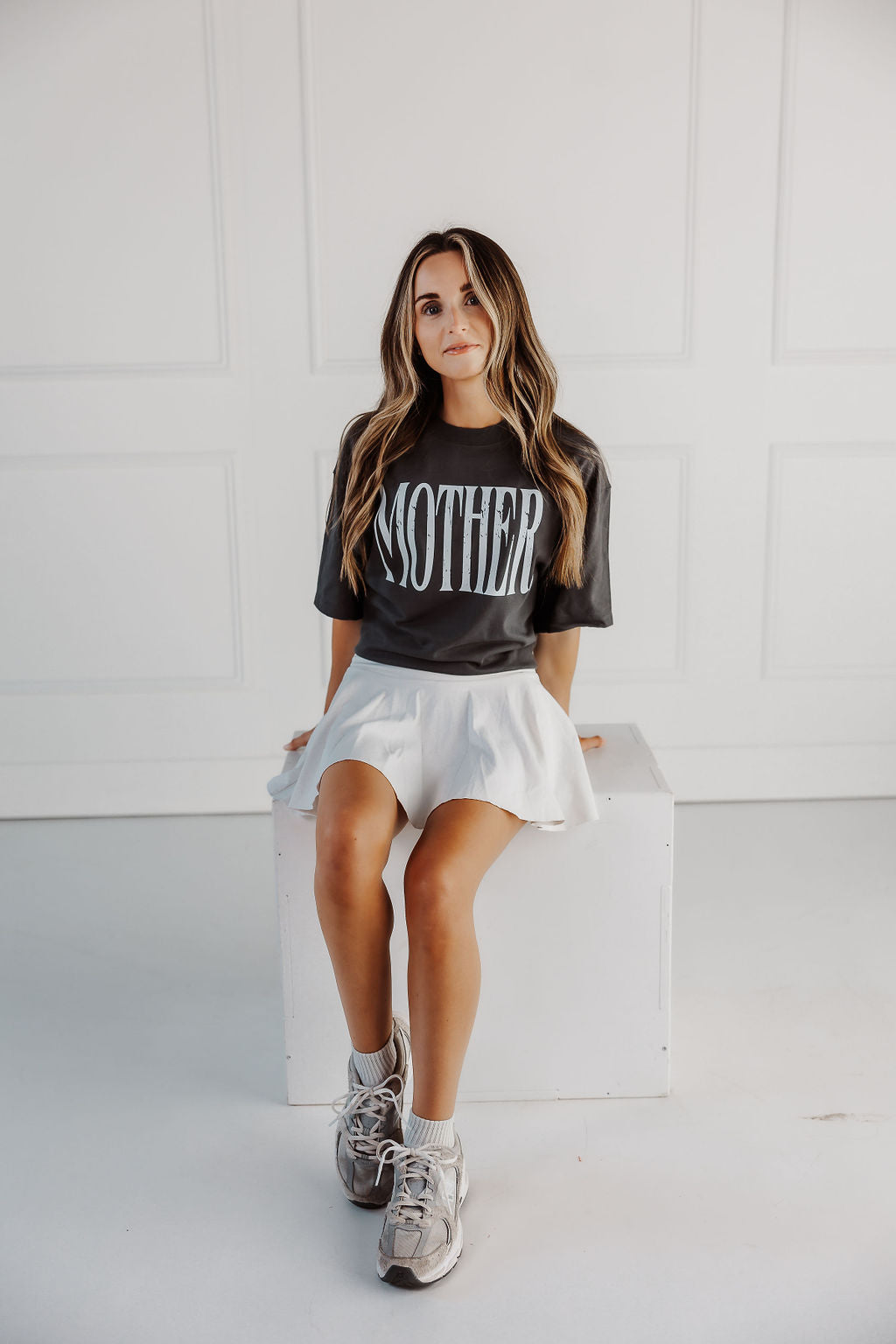 Mother. Graphite Oversized Graphic Tee