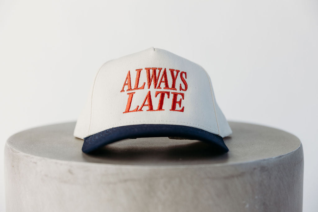 Always Late Vintage Hat