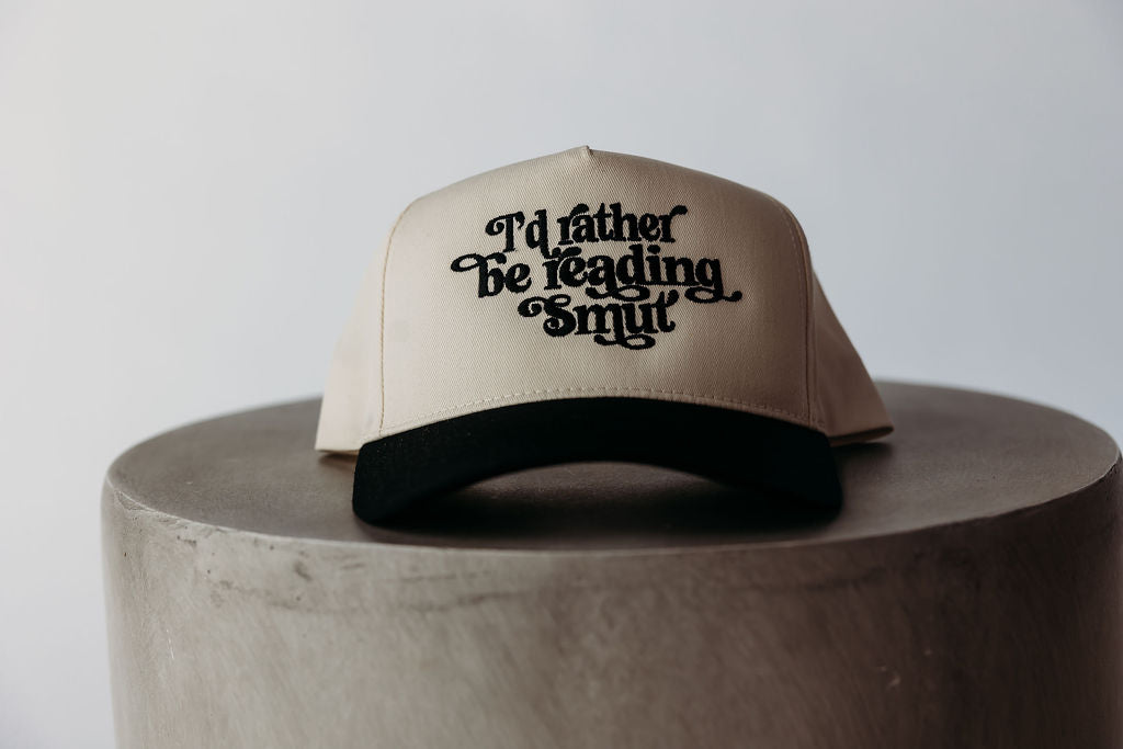 I'd Rather Be Reading Smut Vintage Hat