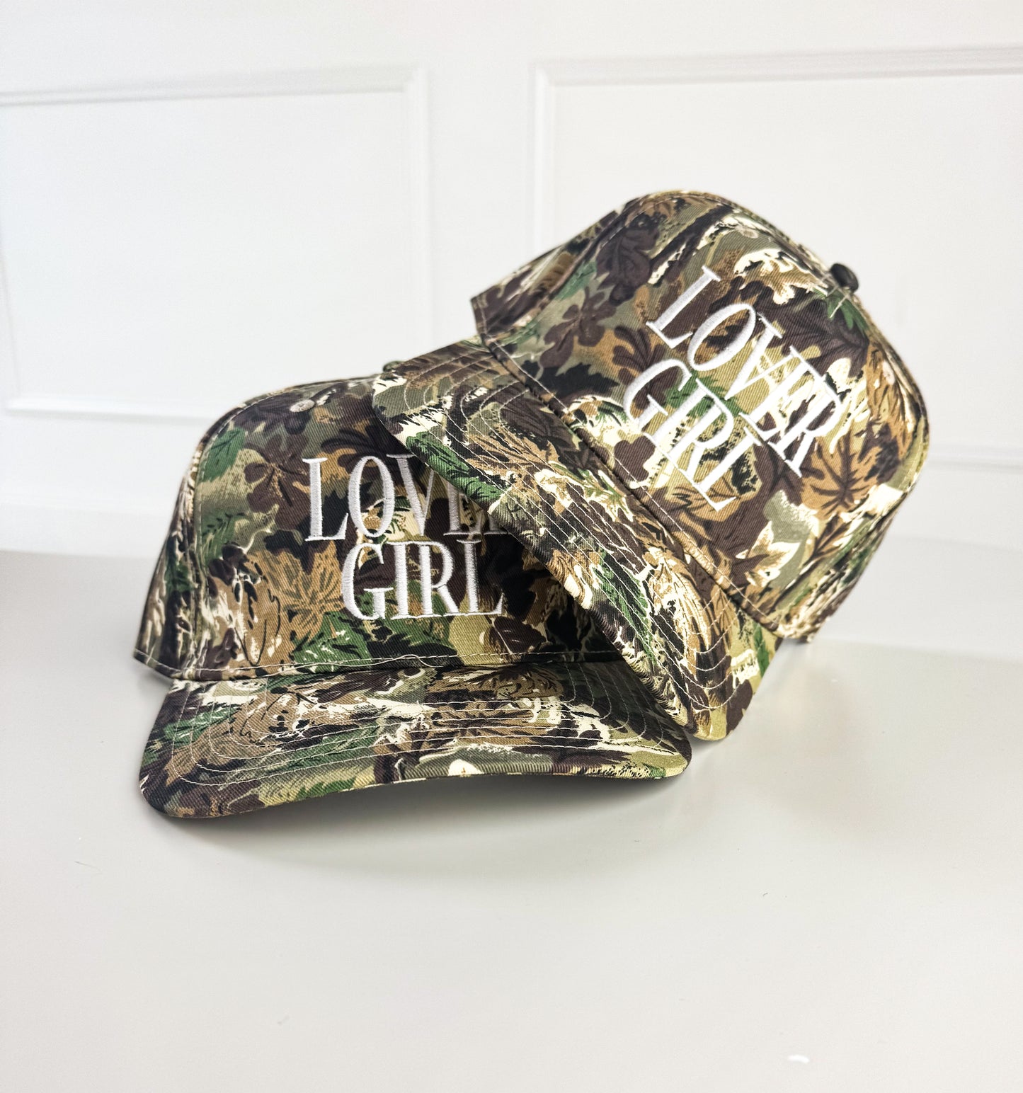 Lover Girl Camo Vintage Hat