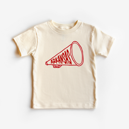 Arkansas Megaphone Kids Graphic Tee