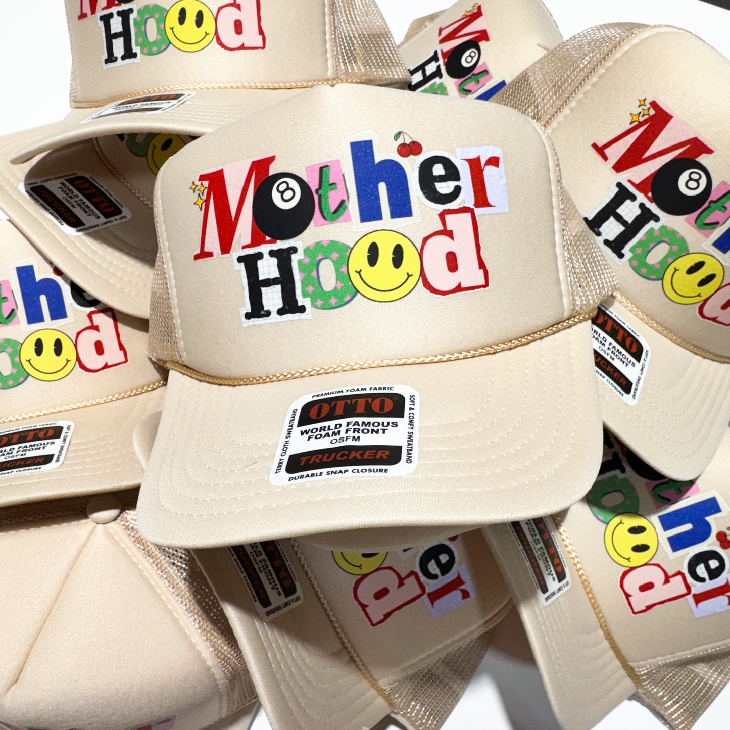 Retro Motherhood Foam Trucker Hat