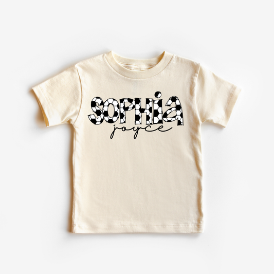 Soccer Name Tee