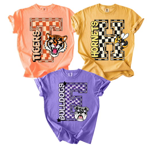 Custom Mascot/School Spirit Graphic Tees