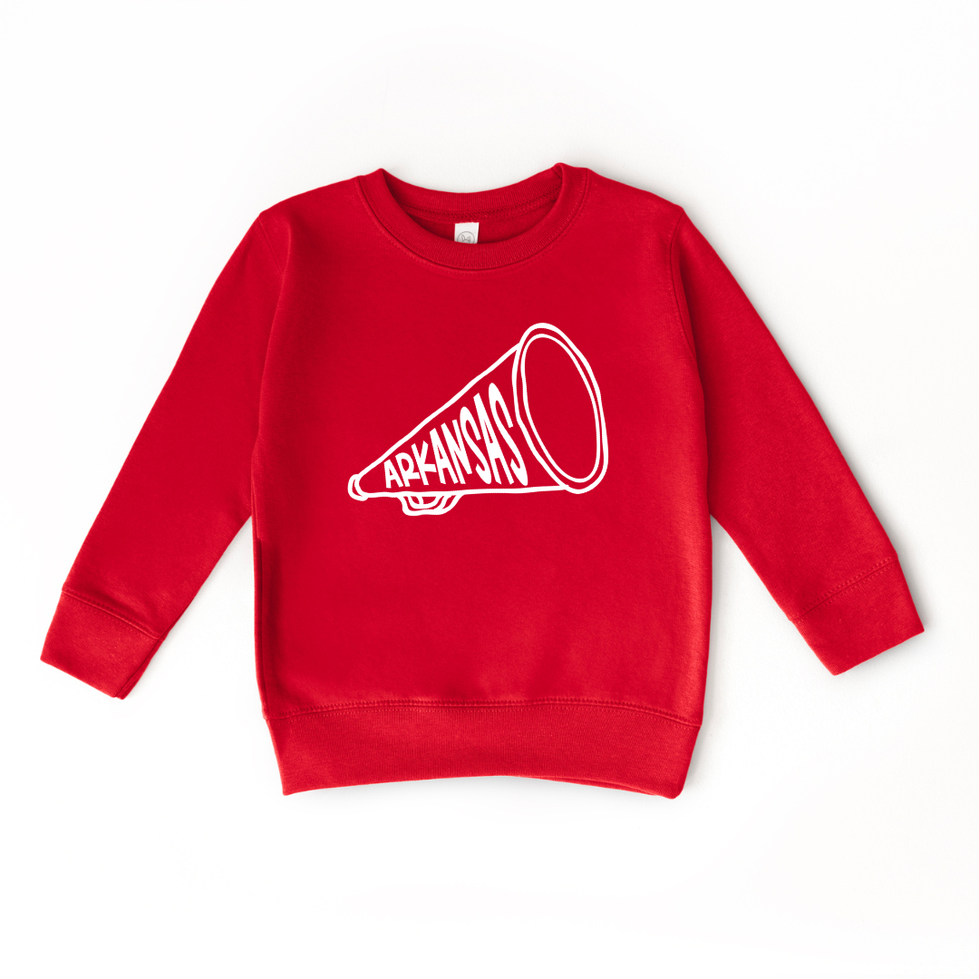 Cheer Cone Arkansas Sweatshirt