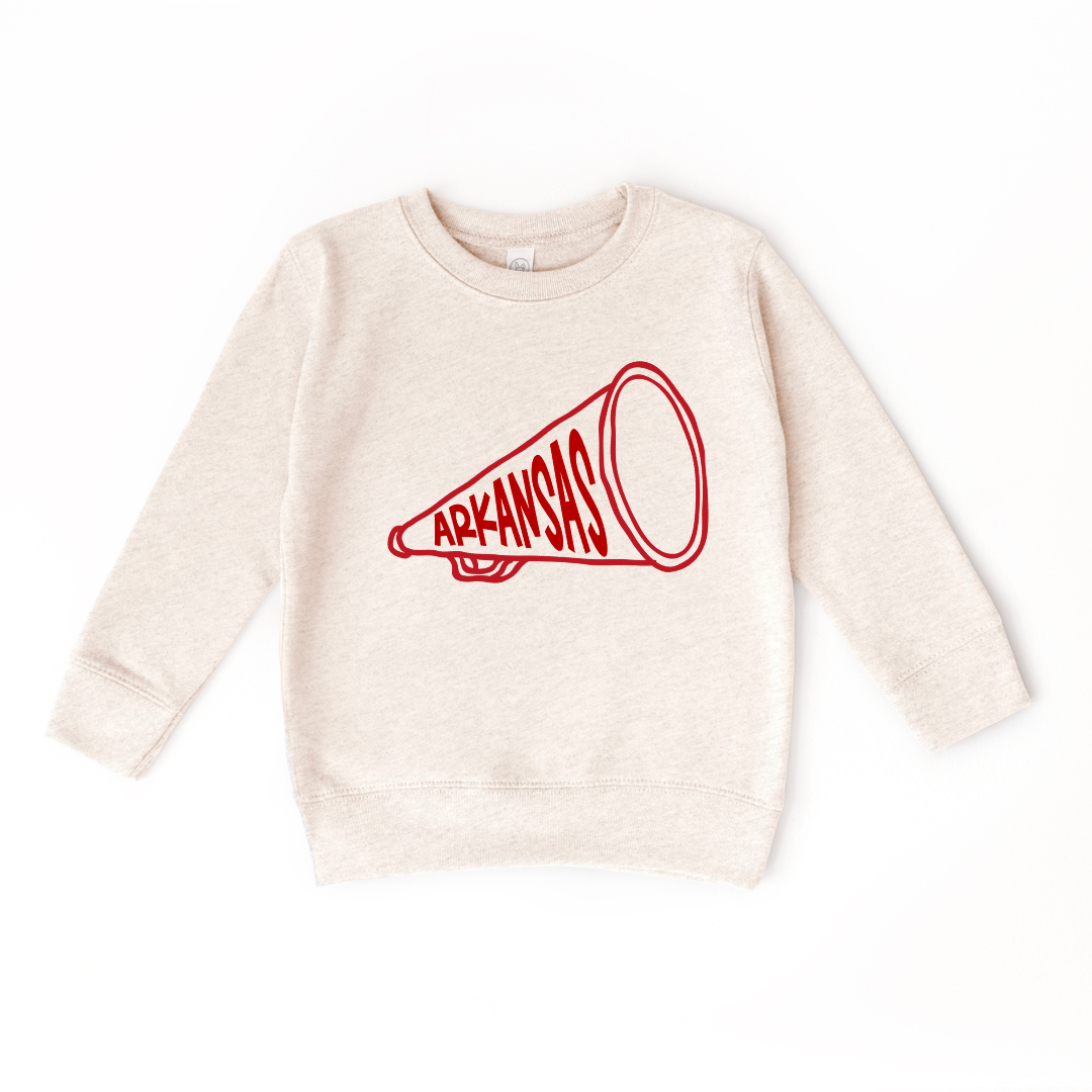 Cheer Cone Oatmeal Heather Sweatshirt