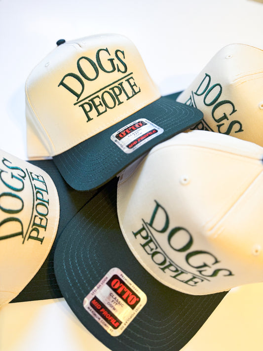 Dogs/People Vintage Hat