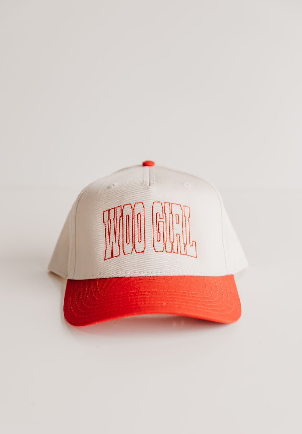 Woo Girl Embroidered Hat