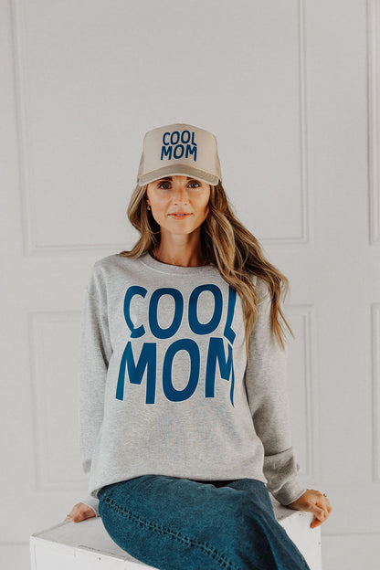 Cool Mom Sweatshirt (blue)