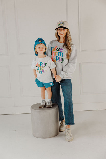 Raise Them Happy Ash Sweatshirt