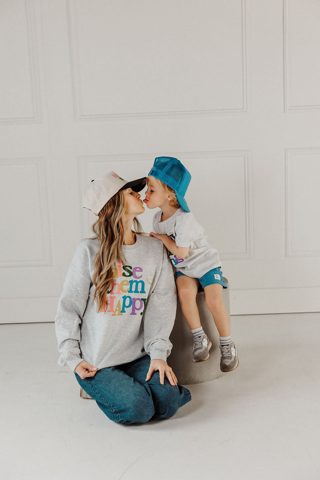Raise Them Happy Ash Sweatshirt