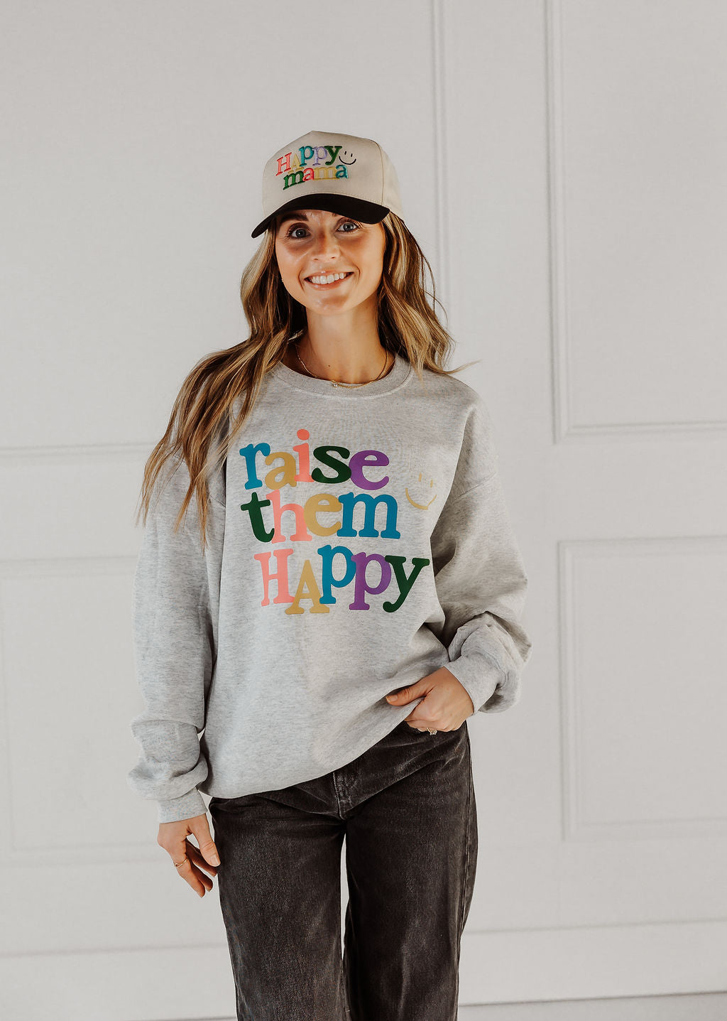 Raise Them Happy Ash Sweatshirt