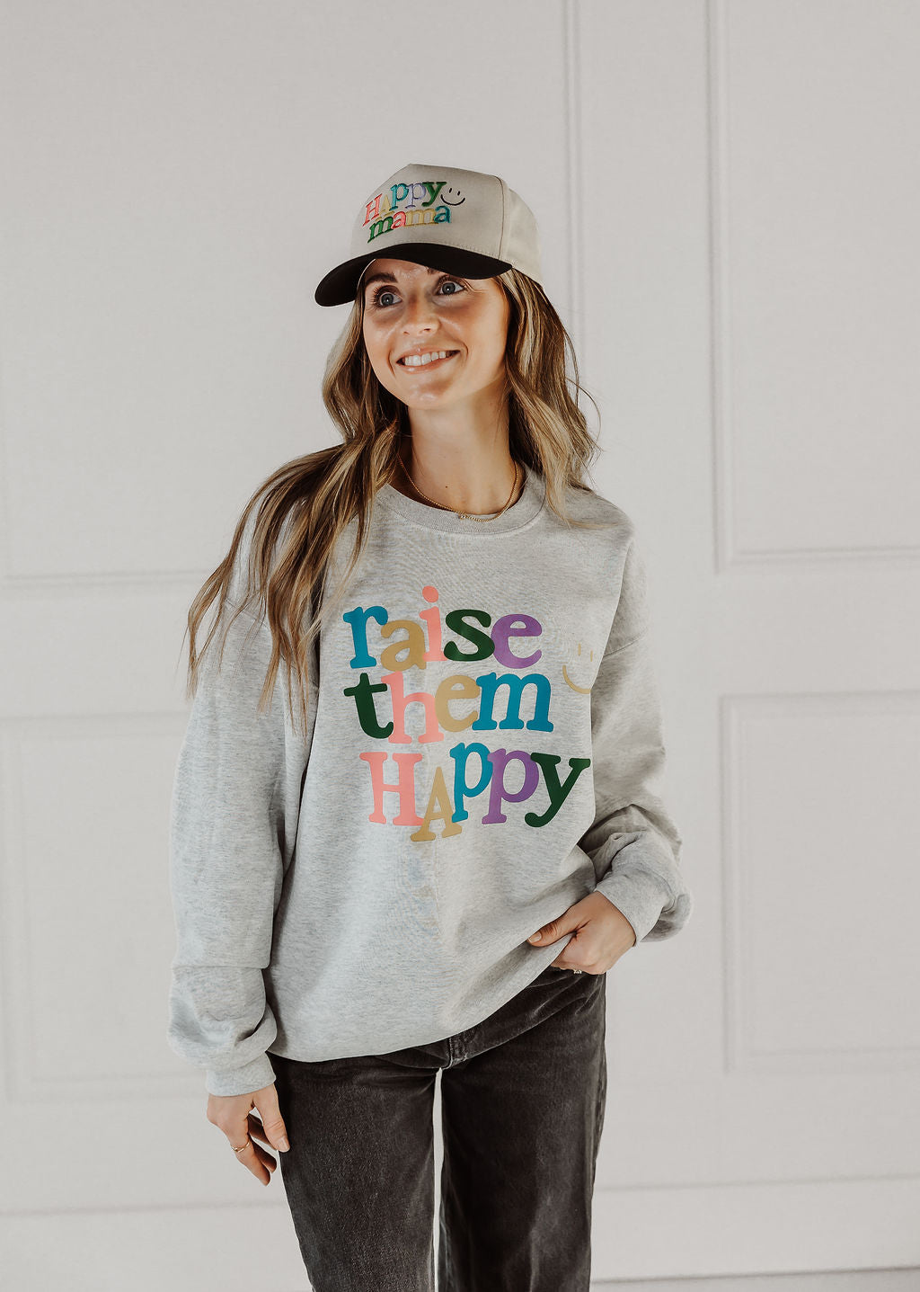Raise Them Happy Ash Sweatshirt