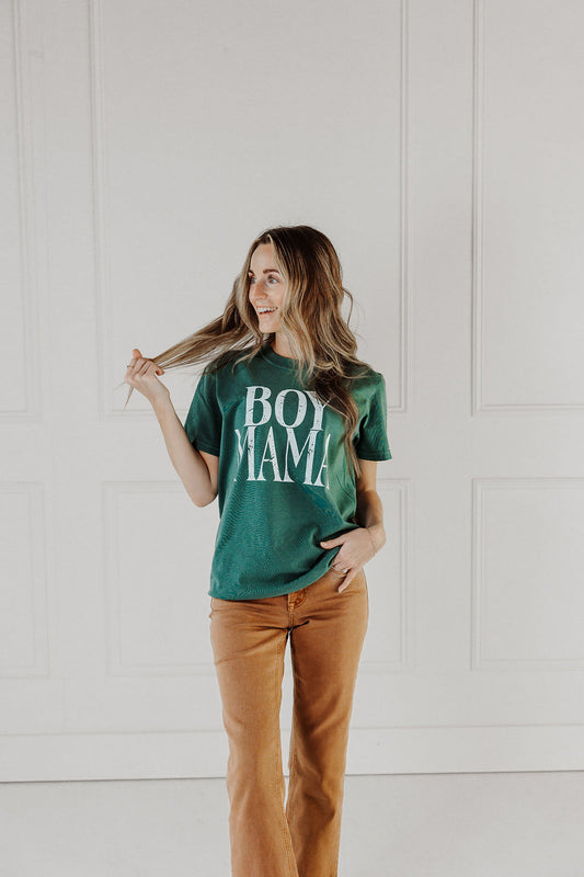 Boy Mama Graphic Tee