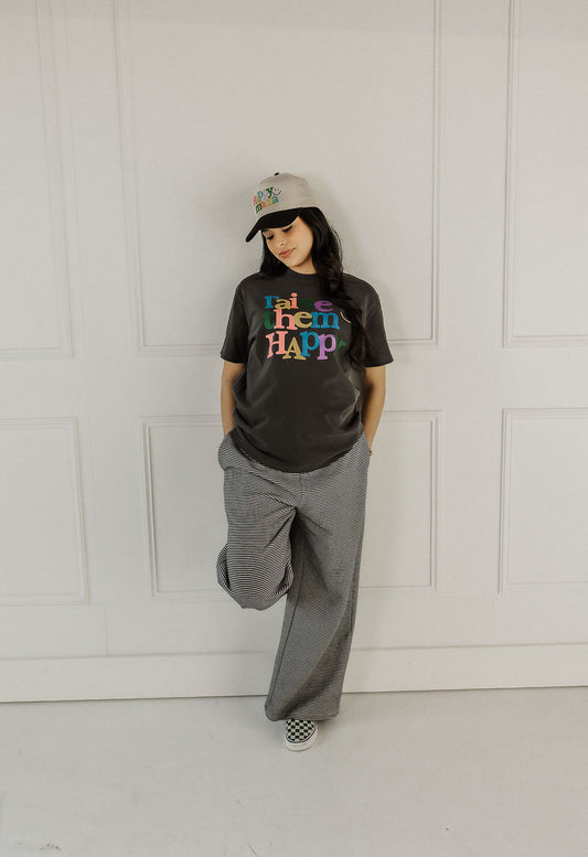 Raise them Happy Graphic Tee