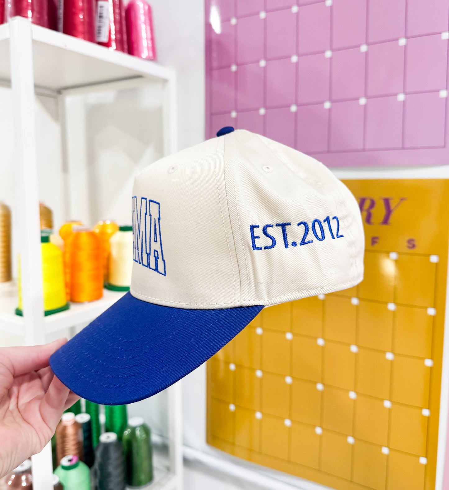 MAMA Custom Embroidered Hats