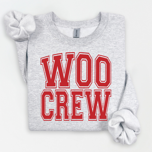 Woo Crew Heather Sweatshirt Youth & Adult