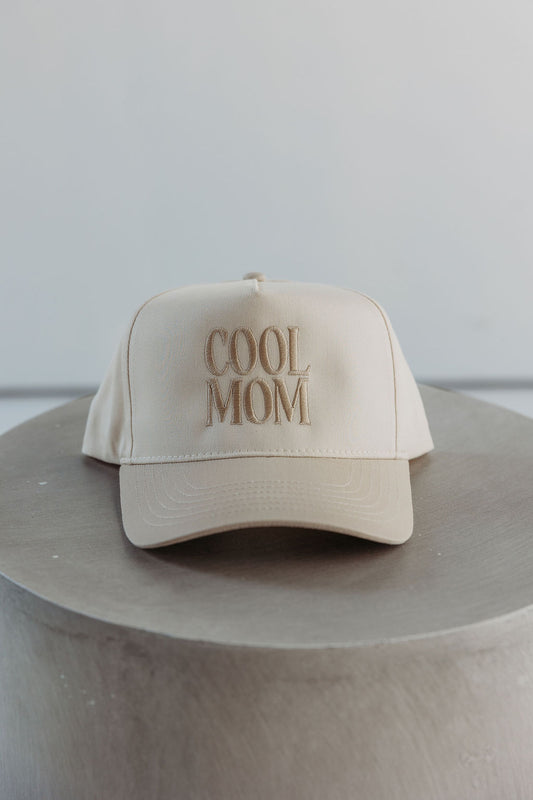 Cool Mom Khaki Vintage Hat