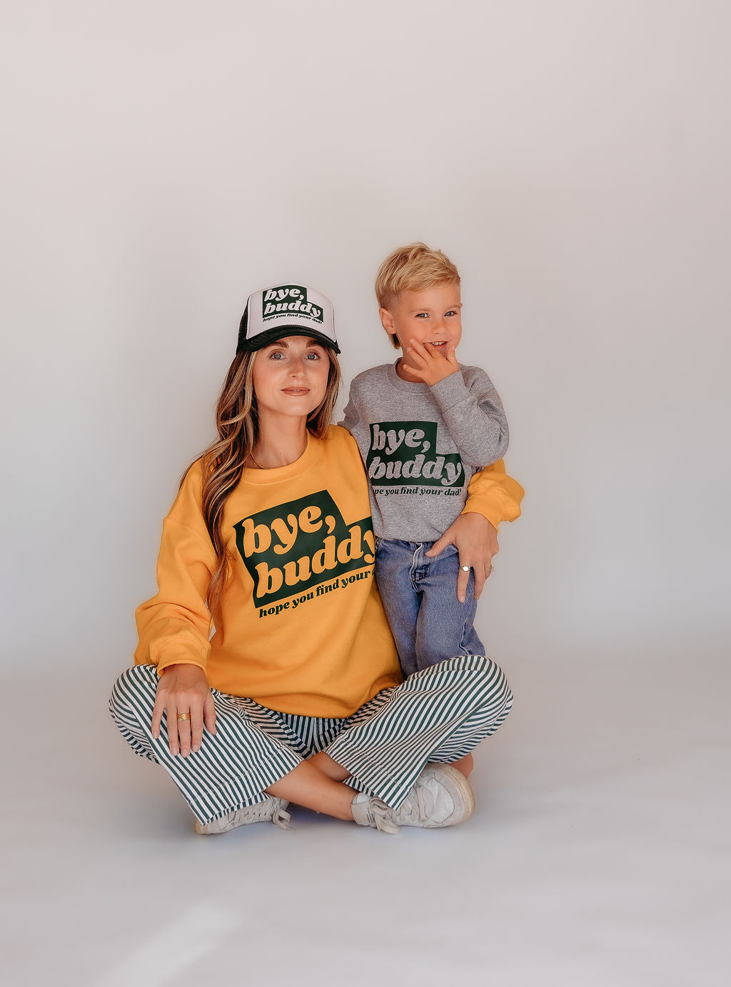 Bye, Buddy! Kids Graphic Sweatshirt