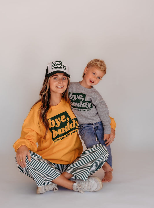 Bye, Buddy Adult Christmas Sweatshirt