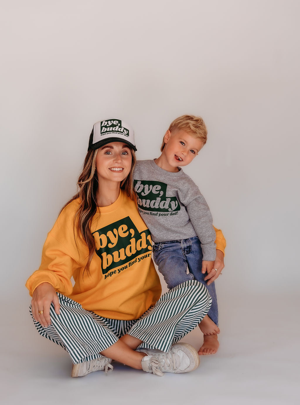 Bye, Buddy! Kids Graphic Sweatshirt