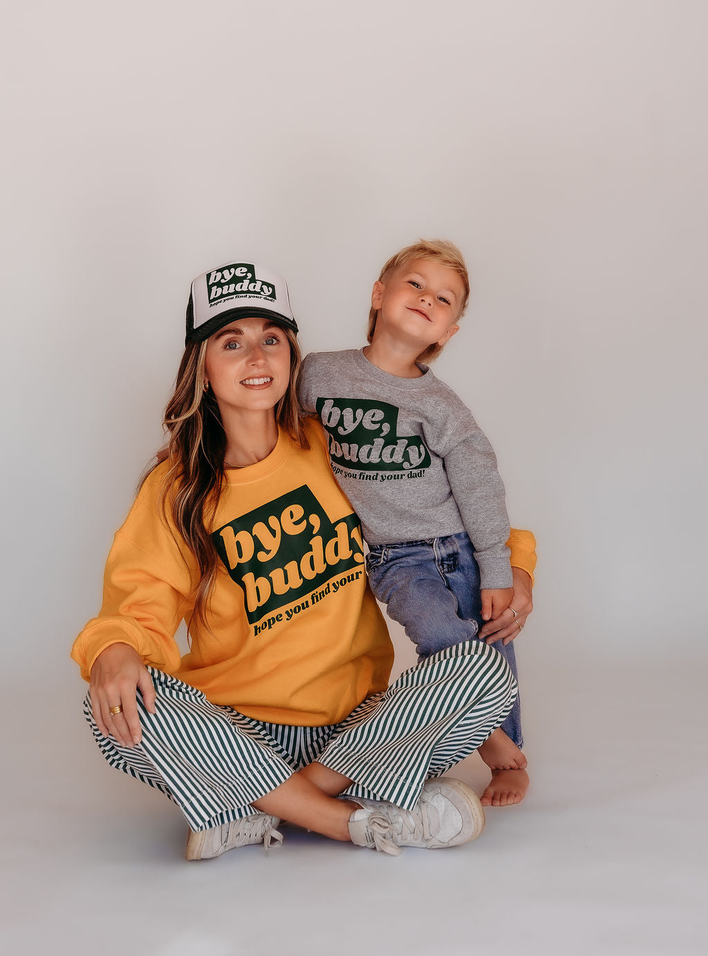 Bye, Buddy! Kids Graphic Sweatshirt