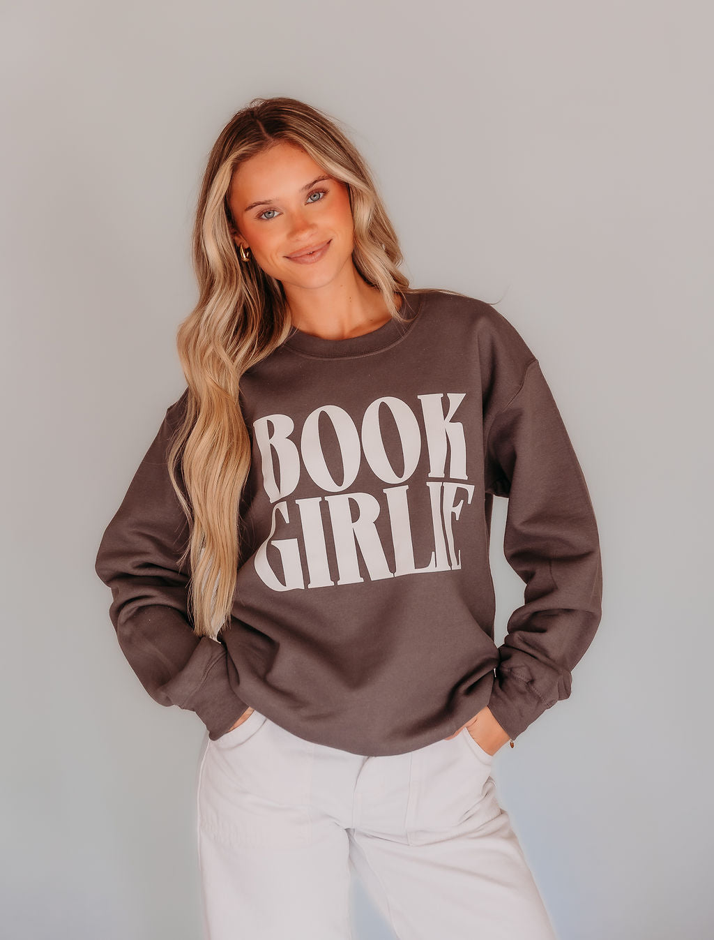 Book Girlie Sweatshirt