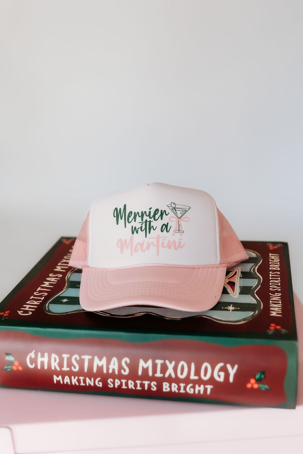 Merrier with a Martini Foam Trucker Hat