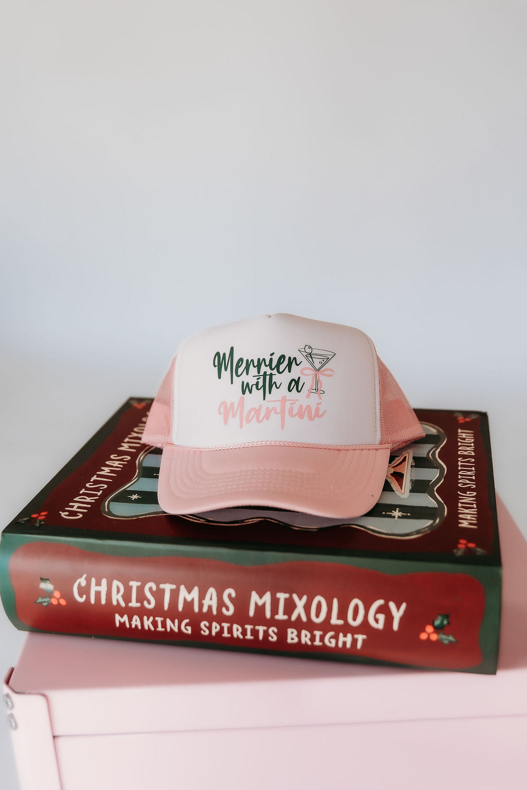 Merrier with a Martini Foam Trucker Hat