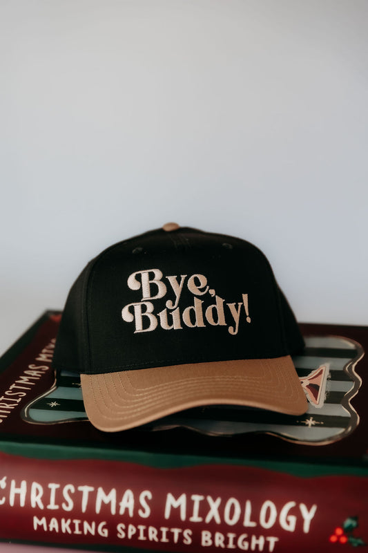 Bye, Buddy! Embroidered Vintage Hat