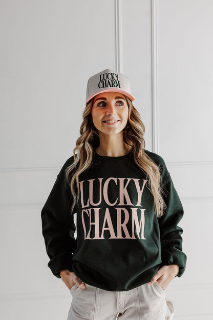 Lucky Charm Hunter Green Women's Sweatshirt