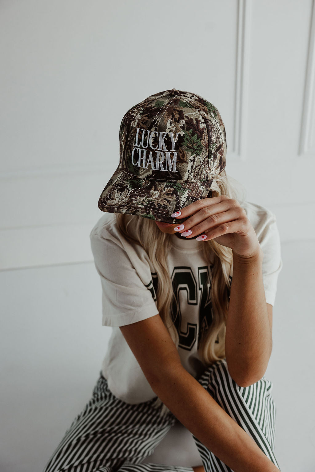 Lucky Charm Camo Vintage Hat