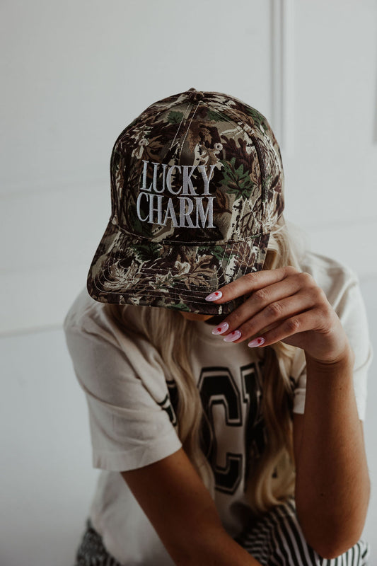 Lucky Charm Camo Vintage Hat