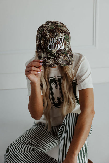 Lucky Charm Camo Vintage Hat