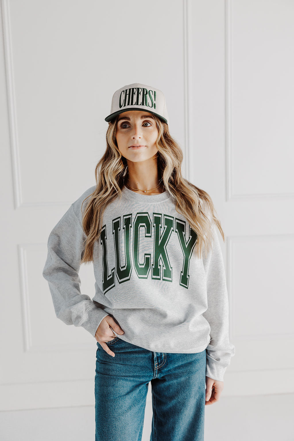 Luck Varisty Women's Sweatshirt