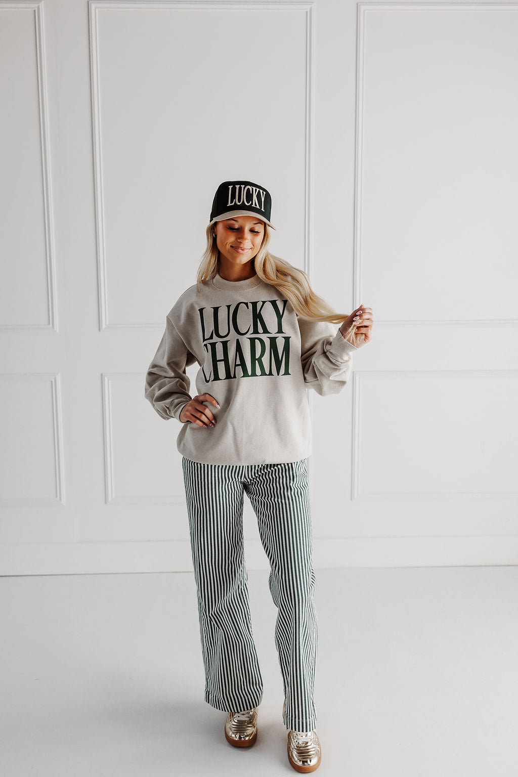 Lucky Charm Sand Women's Sweatshirt