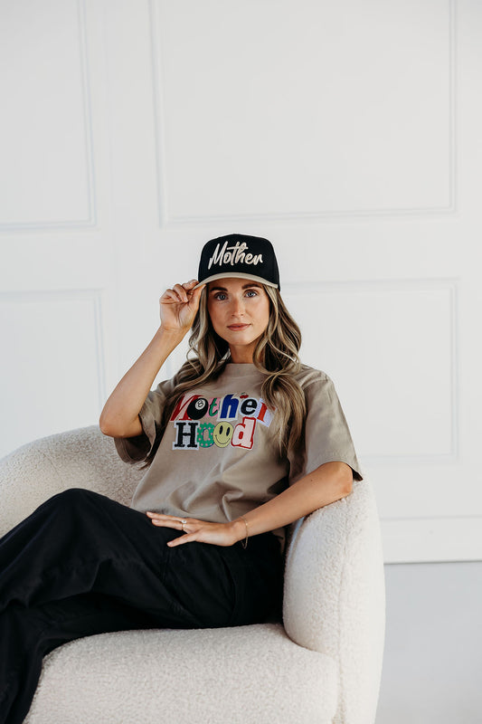 Mother Blk/Khk Vintage Hat
