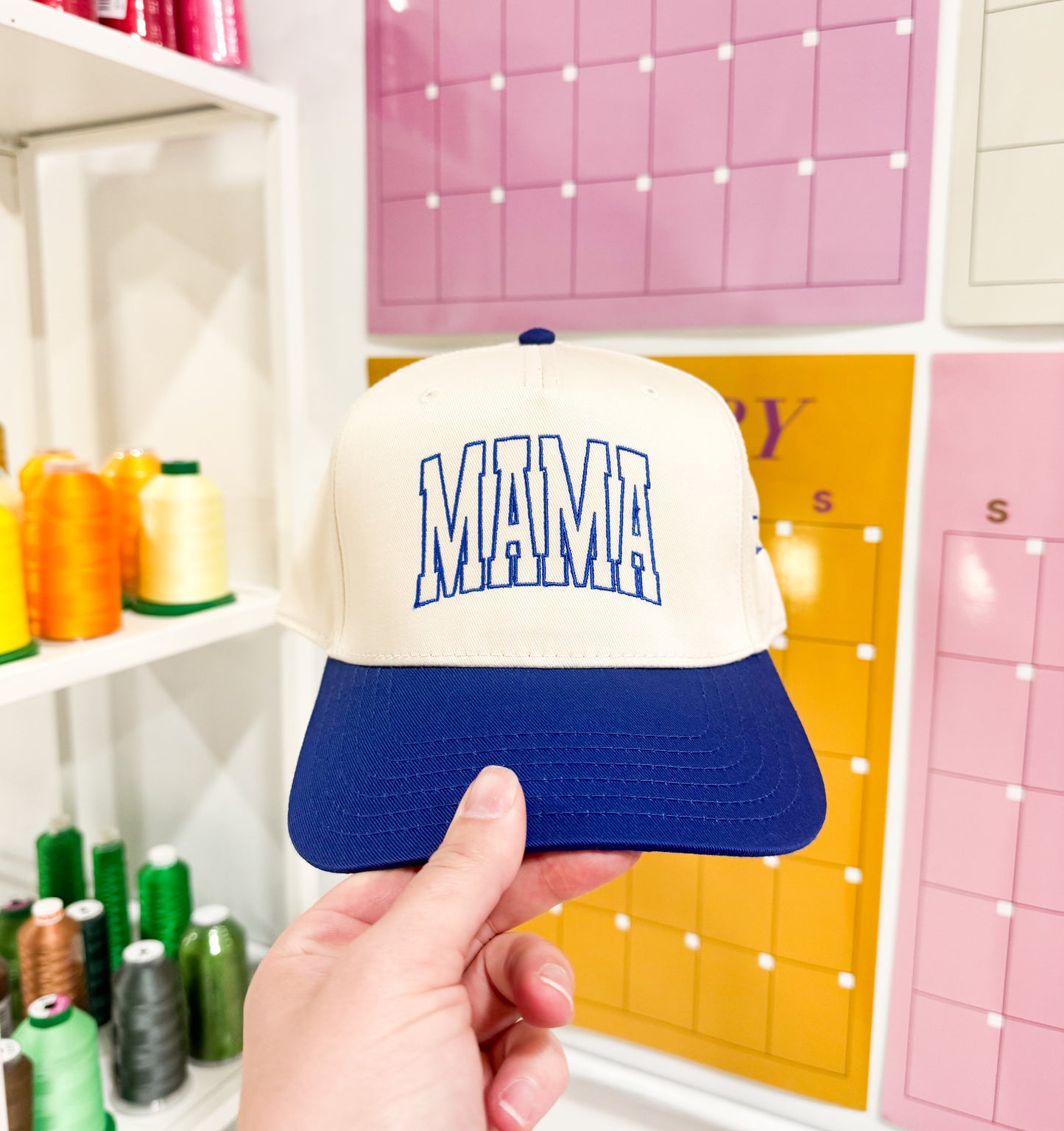 MAMA Custom Embroidered Hats