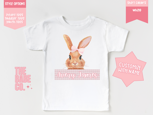Bunny Bow Gingham
