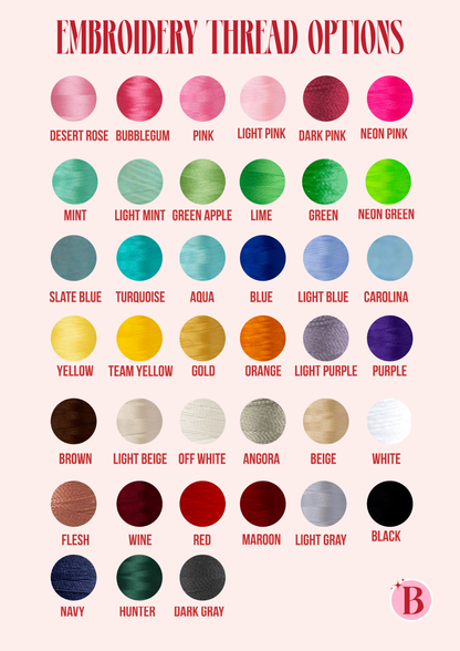 Custom Embroidered Midweight Cozy Crewneck